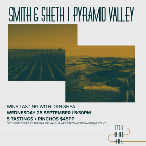 Smith & Sheth + Pyramid Valley | Wine Tasting Event