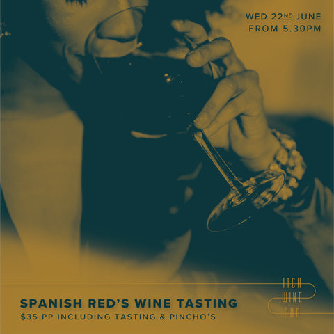 Spanish Red Wine Tasting - Event Ticket SOLD OUT